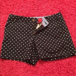 Polka dot shorts